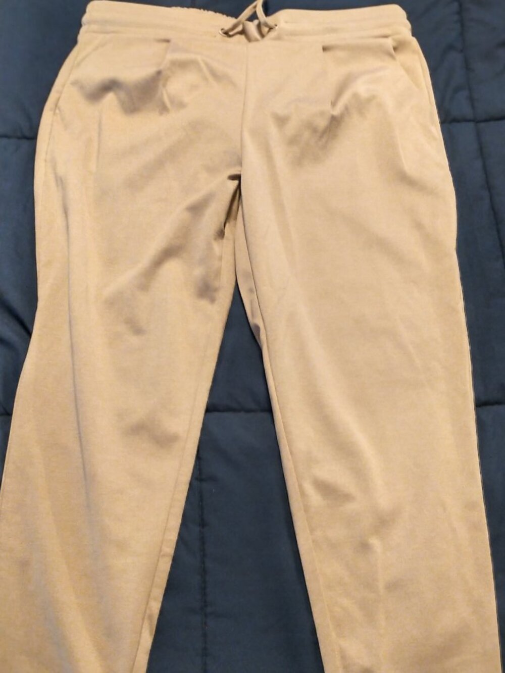 Beige pull on cropped pant by Ichi, sz XL
